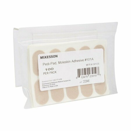 MCKESSON PEDI-PAD Beige Protective Pad, Size 101-A, 1000PK 30125